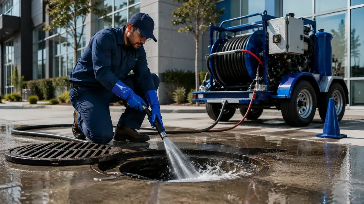 Commercial Hydro Jet Drain Cleaning in Pleasant Hill