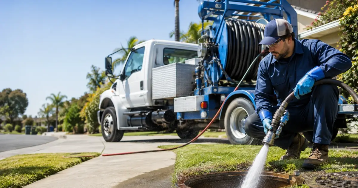 Hydro jet sewer cleaning Pleasant Hill