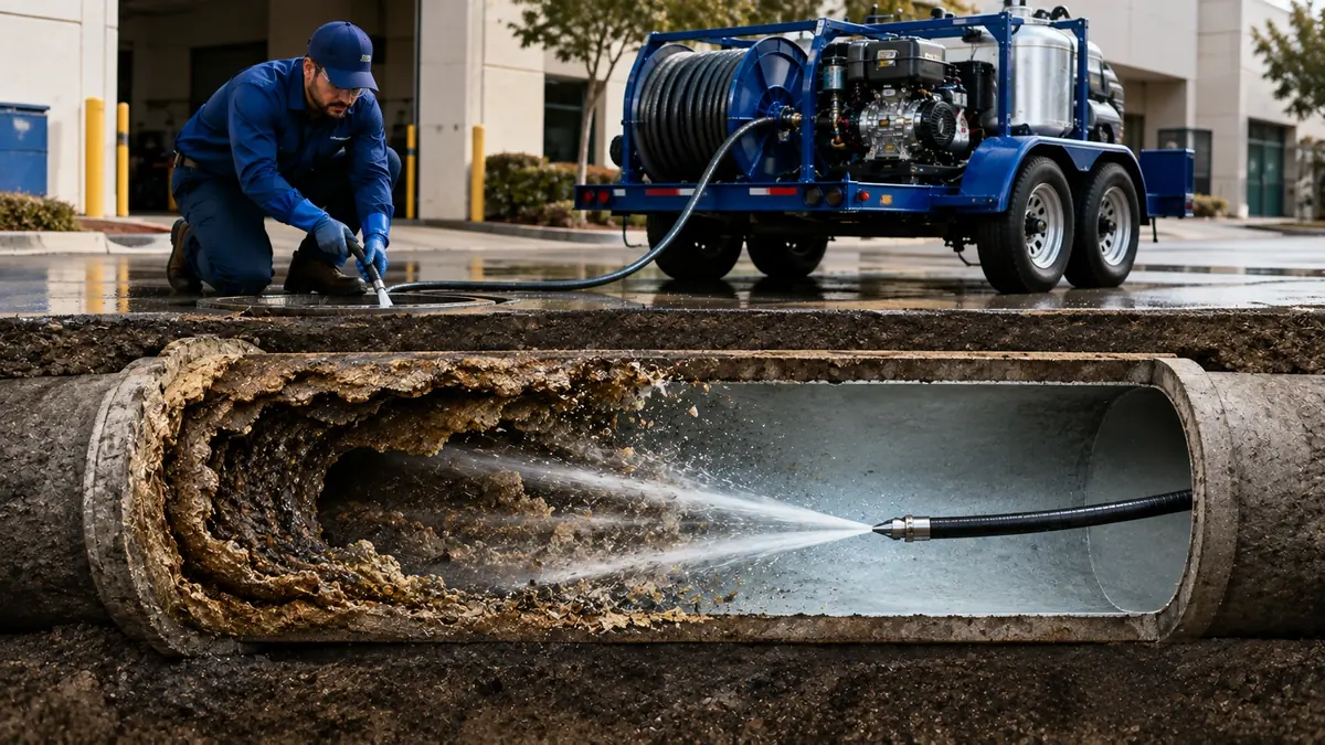 Sewer Pipe Descaling in Pleasant Hill